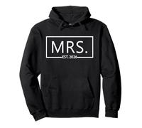 Mrs. Est. 2026 Married Couple Wife Husband Wedding Mr Mrs Pullover Hoodie