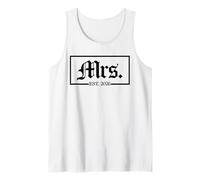 Mrs. Est. 2026 Wife Husband Married Couple, Wedding Mr Mrs Tank Top