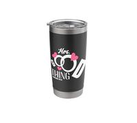 Mrs Good Thing Christian Proverbs 18:22 Faith Message Stainless Steel Insulated Tumbler
