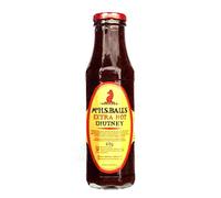 Mrs H.S.Ball's Chutney (Glass) 470g (Extra Hot, 16.6 Ounce (Pack of 1))
