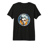 Mrs. Halloween Motif Premium T-Shirt