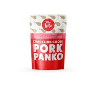 Mrs. Keto Pork Scratchings Panko Crunch - Zero Carb Pork Crackling Breadcrumbs - Low Carb Food, High Protein Snack, Gluten Free, Carnivore Diet | 250g