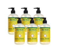 Mrs. Meyer's Hand Soap, Made with Essential Oils, Biodegradable Formula, Honeysuckle, 12.5 fl. oz - Pack of 6
