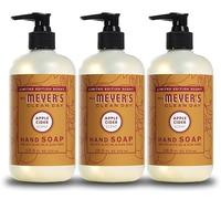 Mrs. Meyer's Hand Soap, Made with Essential Oils, Biodegradable Formula, Limited Edition Apple Cider, 12.5 oz - Pack of 3