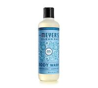 Mrs. Meyer's Moisturizing Body Wash for Women and Men, Biodegradable Shower Gel Formula Made with Essential Oils, Rain Water, 16 oz