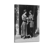 Mrs. Pethick-Lawrence And Alice Paul British Suffrage Leader & National Woman's Party President Portrait Poster Decorative Painting Canvas Wall Posters And Art Picture Print Modern Family Bedroom Deco