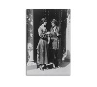 Mrs. Pethick-Lawrence And Alice Paul British Suffrage Leader & National Woman's Party President Portrait Poster Decorative Painting Canvas Wall Posters And Art Picture Print Modern Family Bedroom Deco