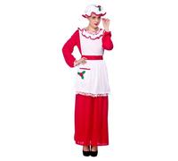 Mrs Santa Clause Plus Size Santa Costumes Full Range Available Traditional & Silly Mens Ladies Fancy Dress Outfits, Lady: XX LARGE, Red