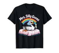 Mrs Silly Goose Bridge to Be Wedding Bachelorette Party T-Shirt