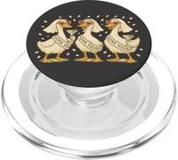 Mrs. Silly Goose Wedding On The Loose Honk Squad Vintage PopSockets PopGrip for MagSafe