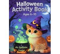 Mrs. Spellbinder's Halloween Activity Book for Kids 6-10