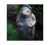 (Mrs. Tiggy-Winkle) New Bronze-style Peter Rabbit, Squirrel, Rabbit Garden Captain Resin Ornament Design Decoration Easter