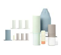 Mrsdry Bottle Covers for Travel, Leak Proof Elastic Sleeves, Travel Size Container Covers, Holiday Essentials for Women, Multiple Sizes Cover Suit for Various liquids Toiletries Bottles (8pcs)
