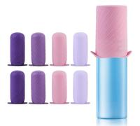 Mrsdry Bottle Covers for Travel, Leak Proofing, Travel Size Container Silicone Toiletry Sleeves, Leak Locks Travel Accessories for Shampoo Wash Body Bottles and Other Beauty and Personal Care(8pcs)
