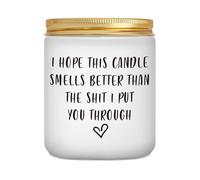 Mrssbea Scented Candle Gifts for Women, Mum, Her - I'm Sorry I Love You Gifts, Funny Apology, Christmas, Birthday Gift for Women, Mum, Granny, Wife, Girlfriend, Friends, BFF, Best Friends, Sister
