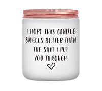 Mrssbea Scented Candle Gifts for Women, Mum, Her - I'm Sorry I Love You Gifts, Funny Apology, Christmas, Birthday Gift for Women, Mum, Granny, Wife, Girlfriend, Friends, BFF, Best Friends, Sister