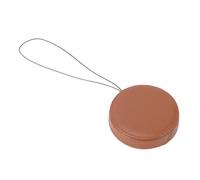 MRSTORY PU Leather Lens Protective Cap For Mini 99 Instant Camera Retro Soft Durable Anti Dust Scratch Cover With Anti Loss Rope 3.2in Diameter (Brown)