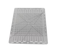 MRSTORY Quilting Ruler Transparent Acrylic Craft Sewing Tool for Precise Cutting Measures for Quilters and Hobbyists 6/12 Inch (10.6inch)