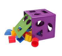 MRSTORY Shape Sorter Toy Colorful ABS Safe Muscle Cognition Ability Exercising Geometric Toy (Geometric Shape)