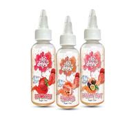 MrSyrups Rhubarb, Passion Fruit,Strawberry Combo Pack of 3 Flavour Syrup-60ml Bottle, Vegan Flavoured Sugar Free syrup for All Slushy Machines, IceCreams, yoghurts, Cocktails, Mocktails, Milkshakes,
