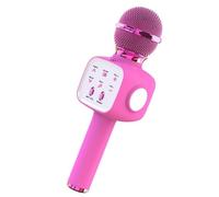MRTOYIRQ Wireless Microphone,Karaoke Bluetooth Microphone for Kids Adults,Karaoke Mic Speaker Singing Machine with LED Lights,Android/IOS Smartphone Bluetooth Microphone for Party, Singing