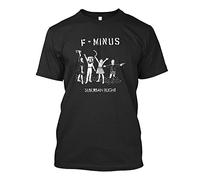 MRUDM Best Listing F-Minus Suburban Blight T-Shirt Size XS to 4XL IP Black