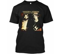 MRUDM New NWT 85299-Kenny Loggins and Jim Messina Concert 1976 T Shirt Size S-4XL Black