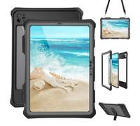 MRUOZRUI Ultimate Protection for Your iPad Pro 11 Inch - Waterproof, Shockproof, and Dustproof Case Ages and Activities (black, 11 inches)