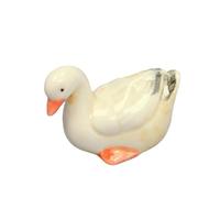 MRVAKDYDI Ceramic Chopstick Stand Rest, Set Of 4/6/12PCS 50MM Grocery Japanese Style For Table Home Daily(Goose,6PCS)