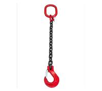 MRVAKDYDI Chain Drum Lifter, Chain Sling Crane Hook 2 Legs 2-Claw 1-5 Ton x 0.5-1 M for Drum Bucket Barrel Oil Tank Can(5TONX1M)