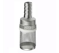 MRVAKDYDI Garden Suction Hose Filter, 1pc 15mm 20mm 25mm 32mm Hose Filter Garden Irrigation Tube Car Wash Pump(25mm)