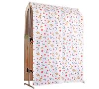 MRVAKDYDI Garment Covers Bag, Dustproof Breathable Clothes Rail Cover,Clothes Cover Suit Protector(B,120 x 180 cm)
