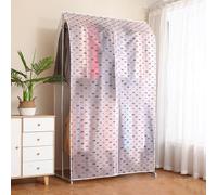MRVAKDYDI Garment Covers Bag, Dustproof Breathable Clothes Rail Cover,Clothes Cover Suit Protector(C,160 x 180 cm)
