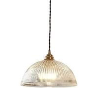 MRVAKDYDI Glass Pendant Light Ceiling Light, E27 1-Light Metal And Glass Chandelier 20-38cm Diameter(30cm)