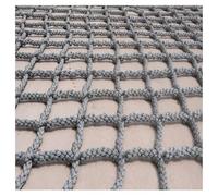 MRVAKDYDI Jute Hemp Rope Nets, Kids Outdoor Climbing Cargo Net Pink or Gray Multiple Sizes(24.6 * 27.9ft)