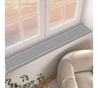 MRVAKDYDI Leather Window Sill Protector, PU Window Sill Protector And Pet Perch Waterproof Multicolor Size 4-8in X 24-118in(Grey,10x120cm/4x47in)