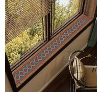 MRVAKDYDI Leather Window Sill Protector, PVC Window Sill Protector Mat Cuttable For Pets Plants Multicolor Multiple Sizes(D,300x40cm(118.1x15.7in))