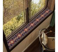 MRVAKDYDI Leather Window Sill Protector, PVC Window Sill Protector Mat Cuttable For Pets Plants Multicolor Multiple Sizes(F,300x30cm(118.1x11.8in))