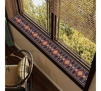 MRVAKDYDI Leather Window Sill Protector, Window Sill Mat Multicolor Multiple Sizes PVC Leather Waterproof Dust Proof Non Slip(G,180x10cm(70.9x3.9in))