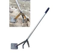 MRVAKDYDI Leverage Stump Remover Tool, Post And Tree Puller Tool For Metal Stake Cement Column Rebar Concrete Form(Short-handled)