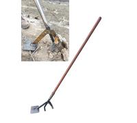 MRVAKDYDI Leverage Stump Remover Tool, Post And Tree Puller Tool For Metal Stake Cement Column Rebar Concrete Form(Wooden-handled)