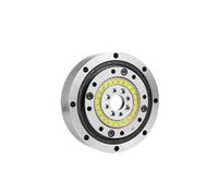MRVAKDYDI Micro Harmonic Gearbox Reducer, HD14 70mm/57mm Harmonic Drive For NEMA23 Stepper Motor 30/50/80/100:1 Ratios Zero Backlash(50 to 1)