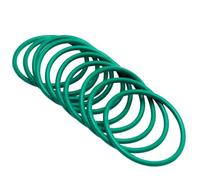 MRVAKDYDI Nitrile Rubber O-Rings, Fluorine Rubber O-Rings FKM Seal Gasket For Machinery Plumbing Green Pack Of 5 Multiple Sizes(48mm x 54mm x 3mm)