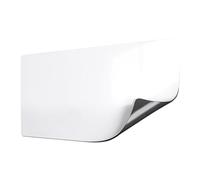 MRVAKDYDI Self-Adhesive Magnetic Whiteboard Paper, Self Adhesive Magnetic Dry Erase Wallpaper In Multicolor Multiple Sizes(White,46.5x58.3in(118x148cm))