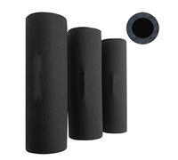 MRVAKDYDI Stainless Steel Bull-Nose External Vent, Pipe Insulation Foam Tube Multiple Sizes 20mm Thick 6ft Long(89x20mm(3-1/2"x7/9"))
