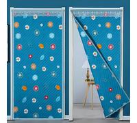 MRVAKDYDI Thermal Insulated Door Curtain Cover, insulation door curtain, winter warmth, insulation, cold protection, odor prevention, suitable(A,120 * 217cm)