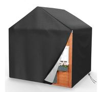 MRWiZMS Playhouse Cover, 420D Oxford Cloth Waterproof, UV-Proof And Dust-Proof, Cover for Outdoor Playhouses (L145xW145x160cm)