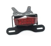 Mrxzhaoxz Moto Stop Tail Light For CRF250L For CRF250M 2013-2026 Motorcycle Fender License Plate Holder Tail Light(Red)
