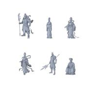 MRY-SFW 1/48 Ancient Mythological Immortal Generals Pose Group of 6