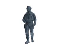 MRY-SFW 1/64 Modern American Mercenary Patrol Four-Person Group